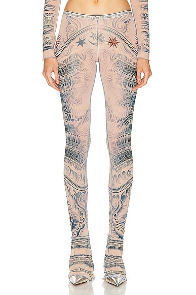 Printed Soleil Flare Trouser