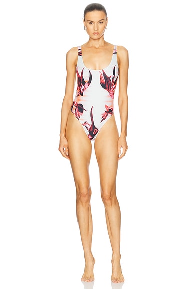 Flower Body Morphing Mariniere One Piece