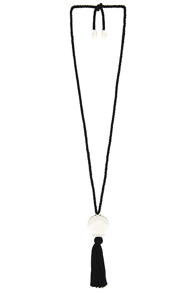 Julietta Éze Necklace in Black & Silver