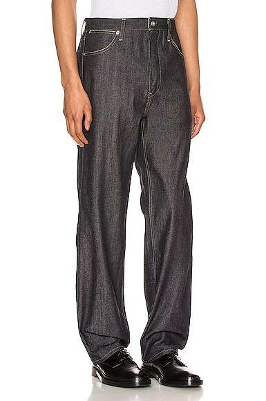 Jil Sander Standard Jeans In Dark Blue | ModeSens