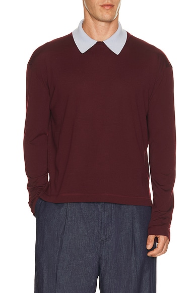Long Sleeve Polo Jumper
