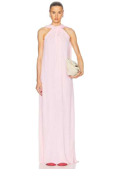 Jil Sander Sleeveless Maxi Dress in Confetti