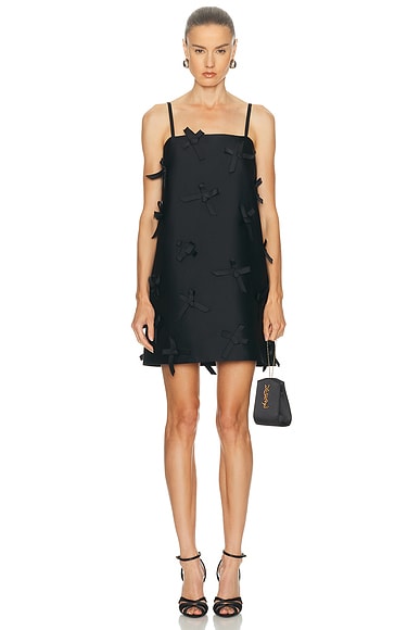 Bow Pressed Mini Dress