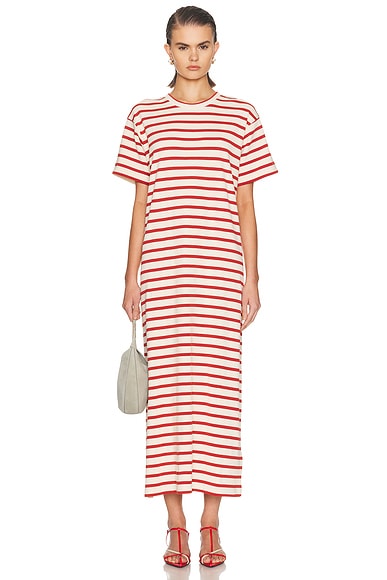 Short Sleeve Maxi Dress