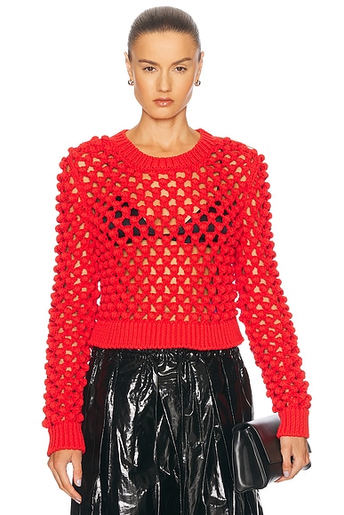 Jil Sander Crew Neck Sweater in Barn