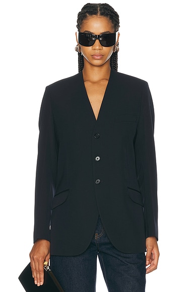 Jil Sander Tailored Jacket in Midnight