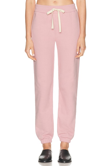 Jil Sander Sweatpant in Neon Rose