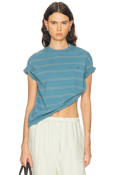 Jil Sander Short Sleeve T-Shirt in Summer Kite