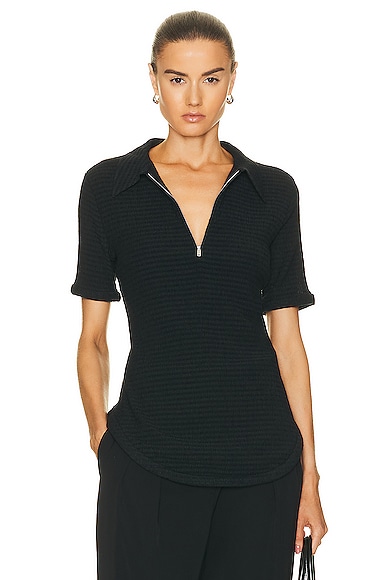 Jil Sander Polo Shirt In Black