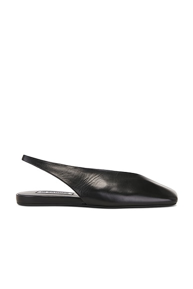 Folded Sling Back Flat