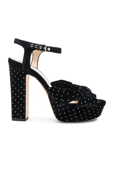 Heloise 125 Velvet Platform