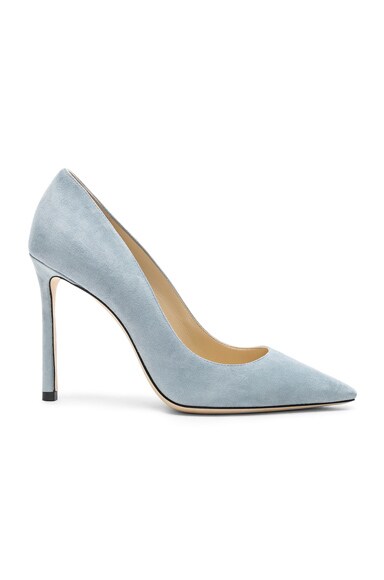 Romy 100 Suede Heels
