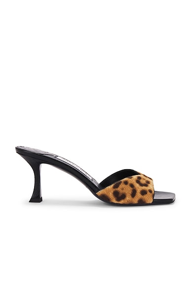 The Row Soft Knot Sandal in Black | FWRD