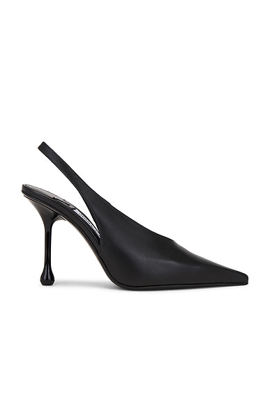Jimmy Choo Isa 95 Slingback Heel in Black
