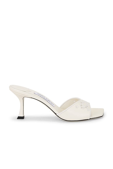 Jimmy Choo Skye 70 Sandal in Latte