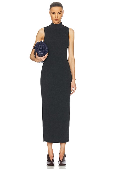 Jenni Kayne Celia Sweater Dress in Charcoal