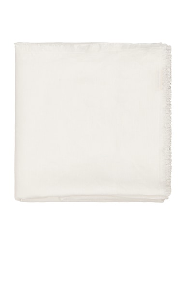 Frayed Linen 68x100 Tablecloth