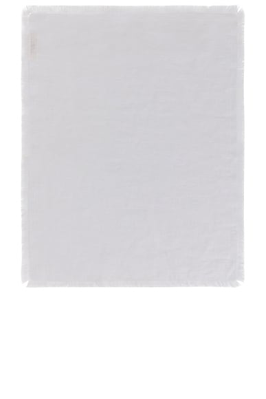 Frayed Linen Placemat