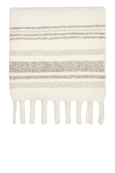 Jenni Kayne Sheridan Throw in Ivory