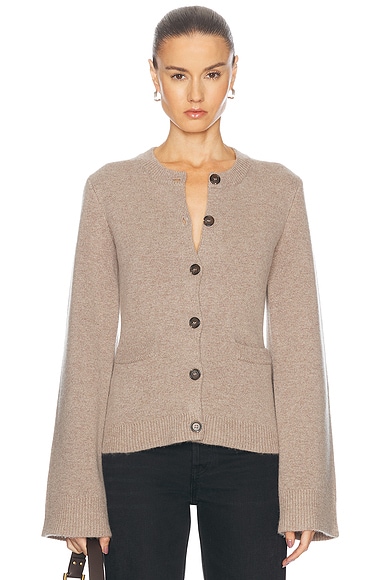 Jenni Kayne Cooper Cardigan in Taupe