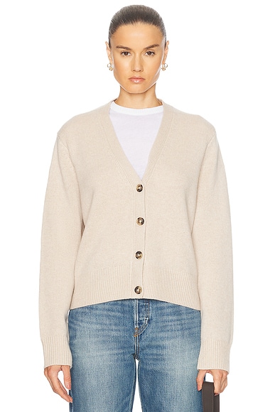 Jenni Kayne Cashmere Colette Cardigan in Oatmeal