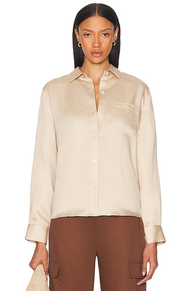 Jenni Kayne Madeline Top in Oatmeal