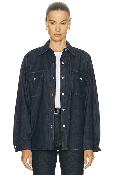 Jenni Kayne Colt Shirt in Dark Denim