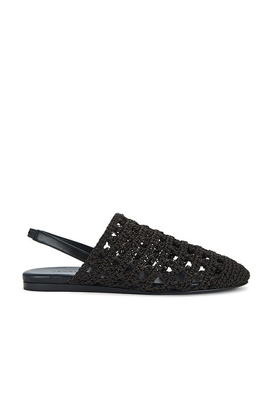 Jenni Kayne Crochet Jules Mule in Chocolate