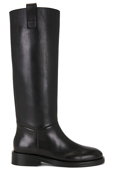 Jenni Kayne Leather Stowe Boot in Black