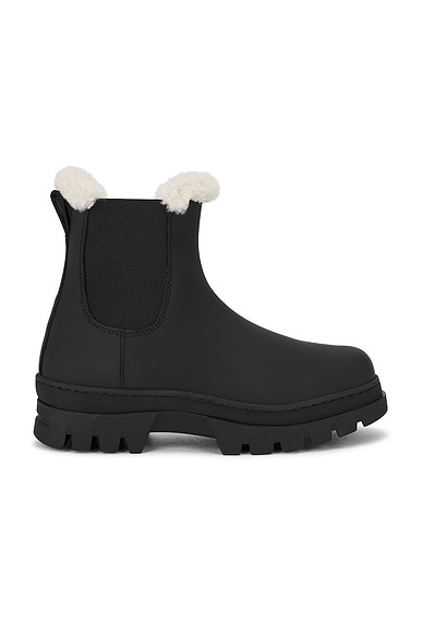 Jenni Kayne Leather Highland Boot in Black