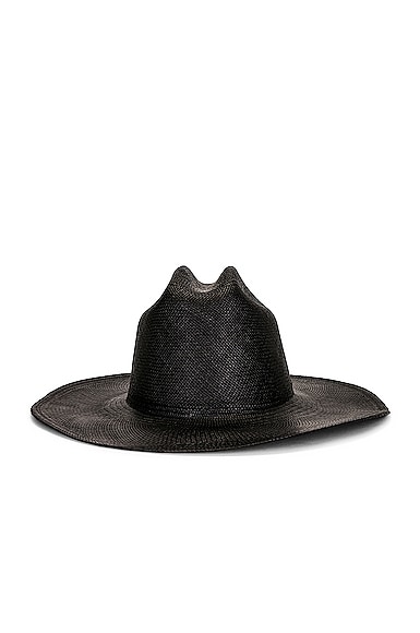 Janessa Leone Vivian Hat in Black