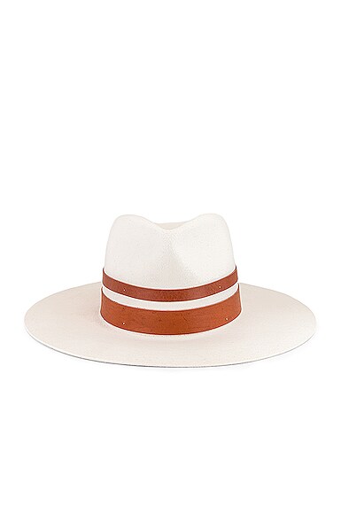 Janessa Leone Frankie Hat in White | FWRD display picture 2