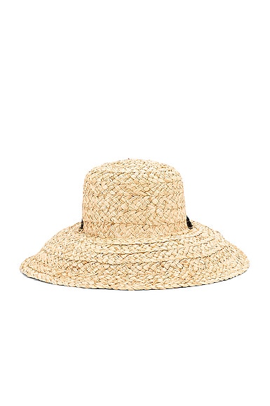 Janessa leone sammy floppy straw hat Clearance