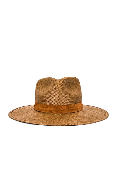 Janessa Leone Alexei Packable Hat In Brown