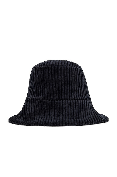 Janessa Leone Tatum Bucket Hat in Navy