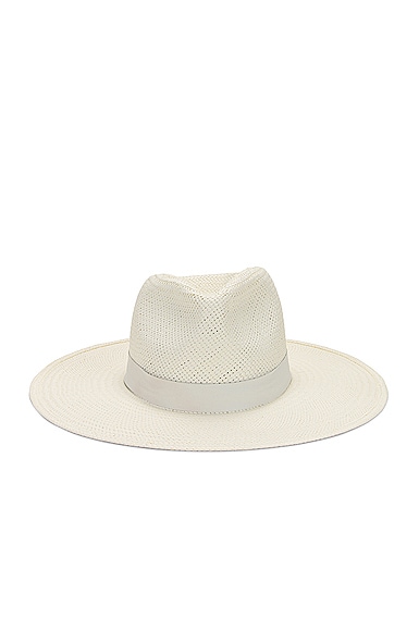 Zoe Packable Hat in Ivory
