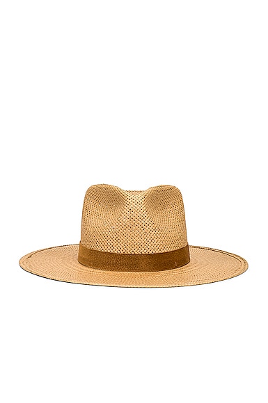 Shop Janessa Leone Alexei Hat In Sand