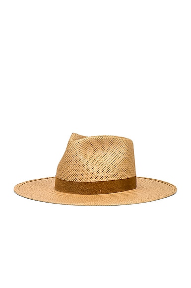 Shop Janessa Leone Alexei Hat In Sand
