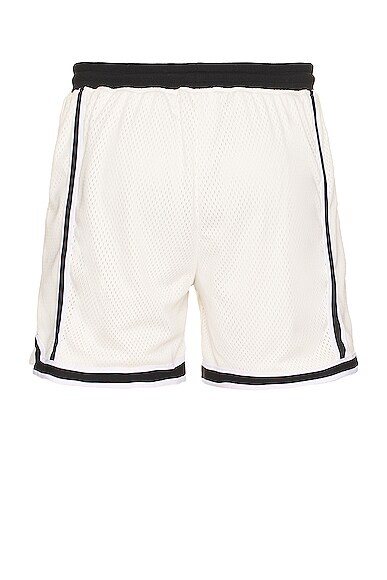 JOHN ELLIOTT Vintage Varsity Shorts in Cream Smart Closet