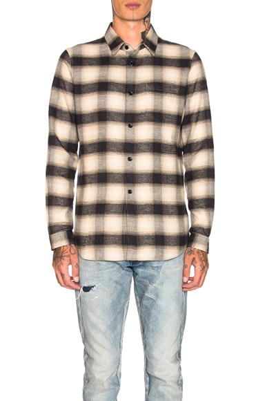 Brushed Flannel Button Up