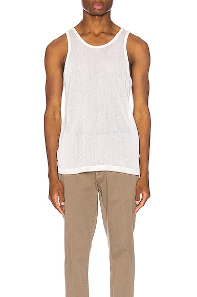 Cotton Mesh Tank