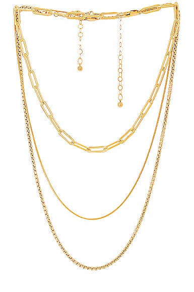 for FWRD Luxe Necklace Stack