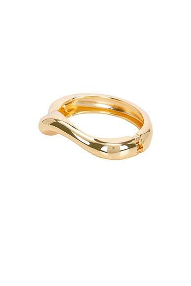Jordan Road Rowan Bangle Bracelet in 14k Gold Plated Brass