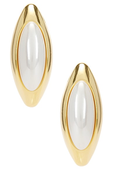 Jordan Road Emmy Earrings in 14k Gold Plated Brass