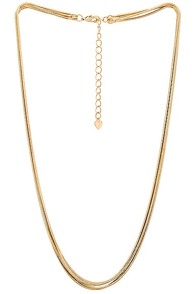 Jordan Road Jewelry Royale Necklace In 18k Gold Plated Brass | ModeSens