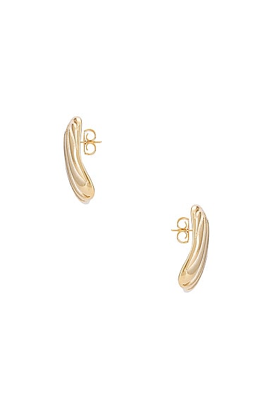 Shop Jordan Road Jewelry Carrie Earrings In Gold