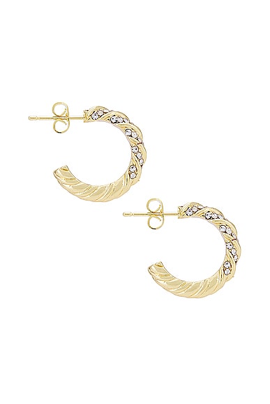 Shop Jordan Road Jewelry Adrienne Earrings In Gold