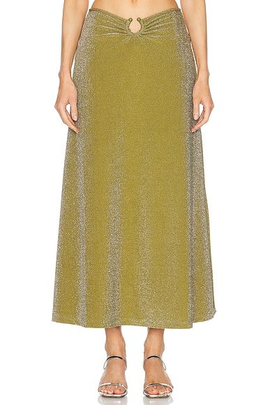 Rainstorm Midi Skirt