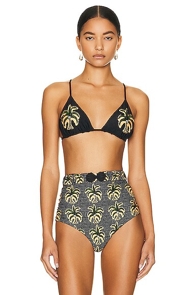 【Johanna Ortiz】ザ Shell Collectorビキニボトム Johanna Ortiz THE SHELL COLLECTOR ビキニボトム - Black | REVOLVE