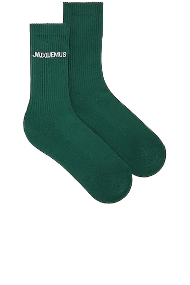 Les Chaussettes Jacquemus in Dark Green